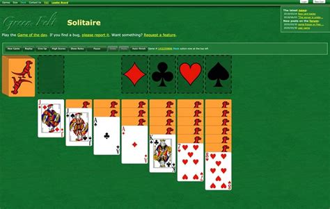 klondike 3 turn green felt|KLONDIKE GREEN FELT SOLITAIRE